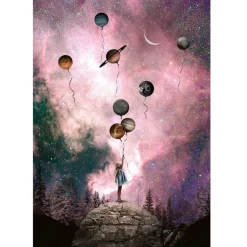 PUZZLE 1000 PIECES : MYSTERIEUSES PLANETES - Schmidt