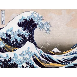 Puzzle 300 pieces XL : 3D Lenticulaire : La grande vague de Kanagawa, Katsushika Hokusai - Eurographics