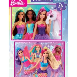 Puzzle 2 x 48 pièces : Barbie - Educa