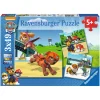 Puzzle 3 x 49 pièces : Equipe 4 pattes Pat Patrouille (Paw Patrol) - Ravensburger