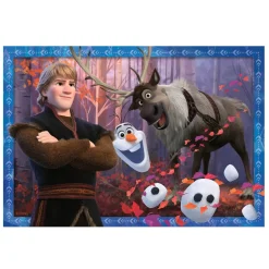 Puzzle 2 x 24 pièces : La Reine des Neiges 2 (Frozen 2) : Vers des contrées glaçées - Ravensburger