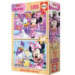 Puzzle 2 x 50 pièces : Minnie - Educa