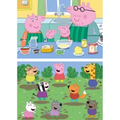 Puzzle 2 x 25 pièces : Peppa Pig - Educa