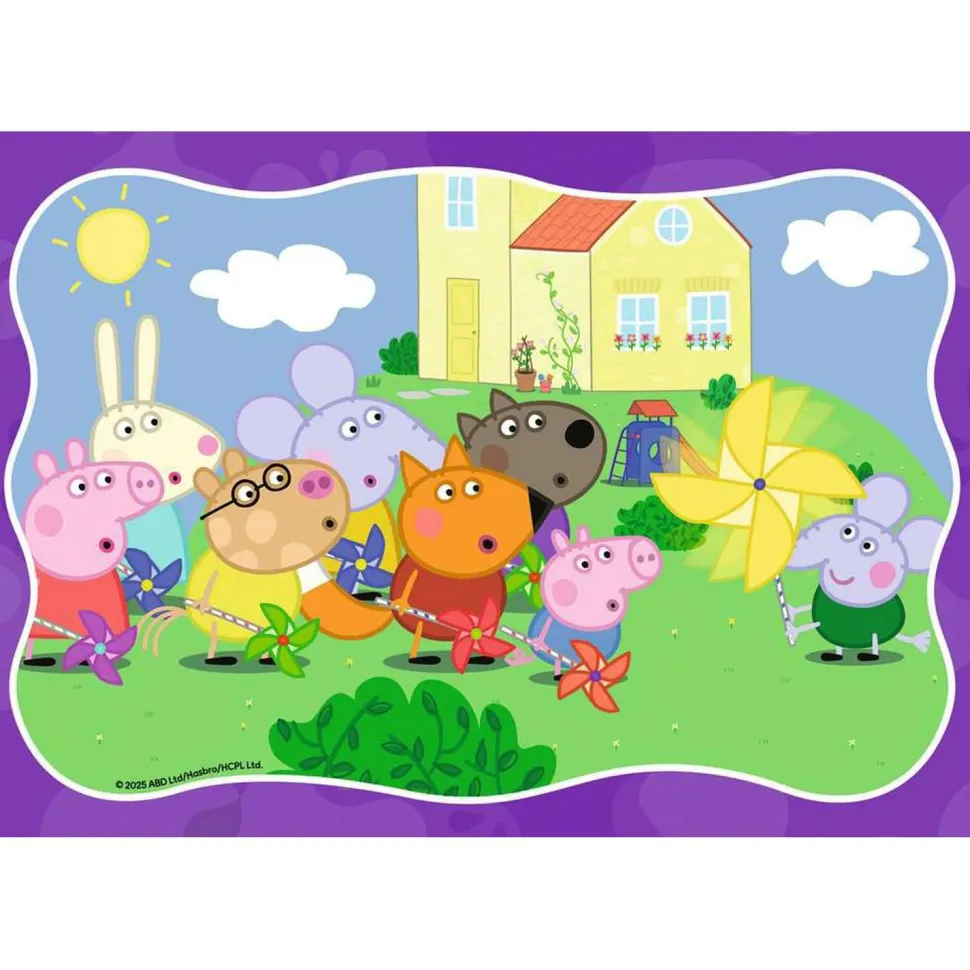 Puzzle 2 x 24 pièces : Peppa Pig - Nouvelles aventures ! - Ravensburger