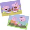 Puzzle 2 x 24 pièces : Peppa Pig : La vie de famille - Ravensburger