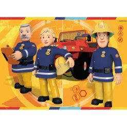 Puzzle 2 x 12 pièces : Sam le pompier : Sam en intervention - Ravensburger