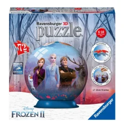 Puzzle Ball 3D 72 pièces : La Reine des Neiges 2 (Frozen 2) - Ravensburger