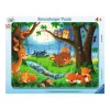 Puzzle cadre 35 pièces : les petits animaux s'endorment - Ravensburger