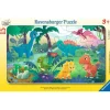 Puzzle cadre 15 pièces : Les petits dinosaures - Ravensburger