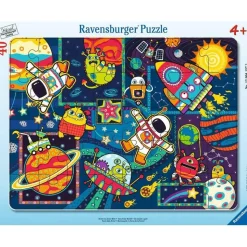 Puzzle cadre 40 pièces : Un monde à part ! - Ravensburger