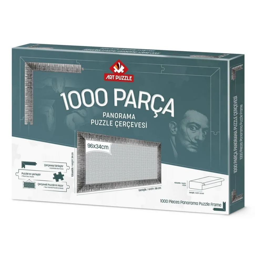 Puzzle cadre Panorama 1000 pièces : Argent - Art Puzzle