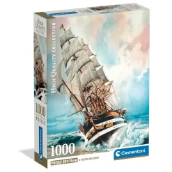 Puzzle Compact 1000 pièces : Amerigo Vespucci - Clementoni