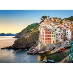 Puzzle Compact 500 pièces : Côte de Riomaggiore - Clementoni