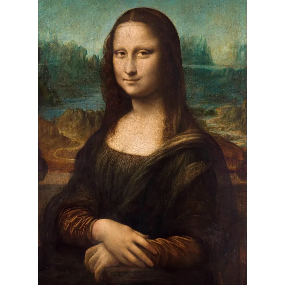 Puzzle Compact 1000 pièces : De Vinci : La Joconde - Clementoni
