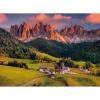 Puzzle Compact 1000 pièces : Dolomites Magiques - Clementoni