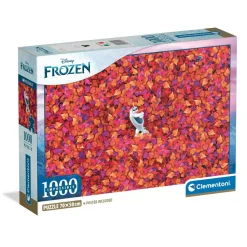 Puzzle Compact 1000 pièces : Impossible La Reine des Neiges - Clementoni
