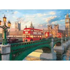 Puzzle Compact 500 pièces : Le Pont de Westminster - Clementoni