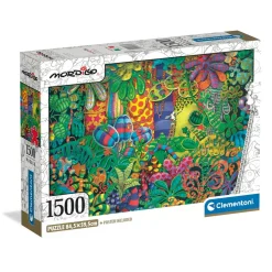 Puzzle Compact 1500 pièces : Mordillo, Le Peintre - Clementoni