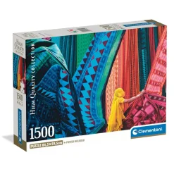 Puzzle Compact 1500 pièces : Tissus flottants - Clementoni