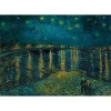 Puzzle Compact 1000 pièces : Van Gogh : La nuit étoilée - Clementoni