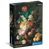 Puzzle Compact 1000 pièces : Van Dael - Bol de fleurs - Clementoni