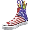 Puzzle 3D 108 pièces : Chaussure Sneaker American Style - Ravensburger
