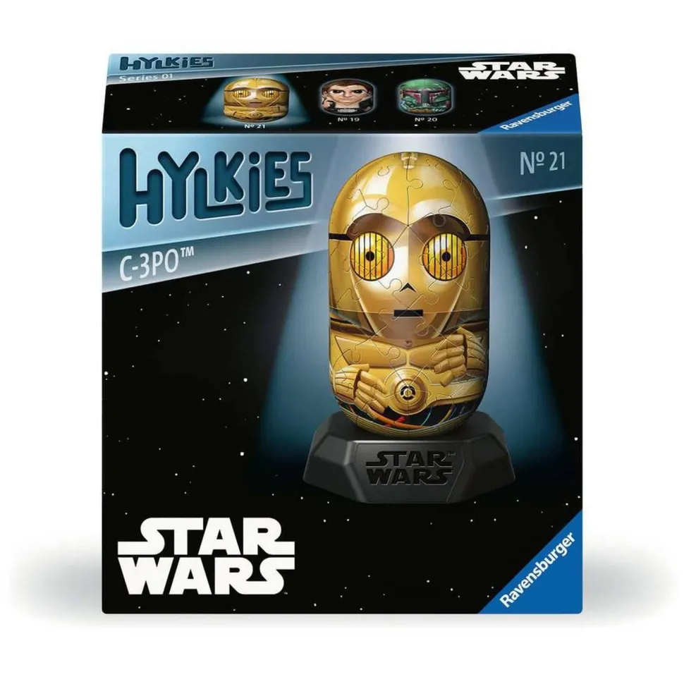 Puzzle 3D 54 pièces : Hylkies SW n°21 - C-3PO - Ravensburger