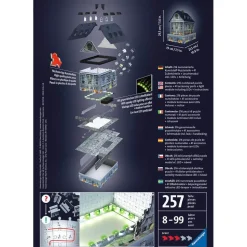 Puzzle 3D 216 pièces : Maison hantée d'Halloween - Ravensburger