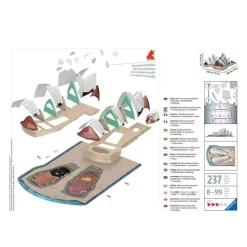 Puzzle 3D 216 pièces : Opéra de Sydney - Ravensburger