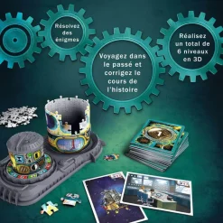 Puzzle 3D 216 pièces : Time Guardian Adventures : Chaos sur la Lune - Ravensburger