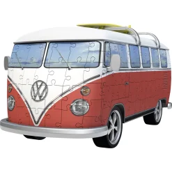 Puzzle 3D 162 pièces : Volkswagen Combi T1 - Ravensburger