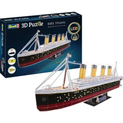 Puzzle 3D 266 pièces LED : RMS Titanic - Revell