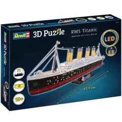 Puzzle 3D 266 pièces LED : RMS Titanic - Revell