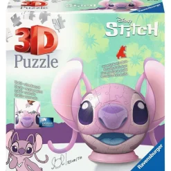 Puzzle 3D Ball 72 pièces : Angel - Disney Stitch - Ravensburger