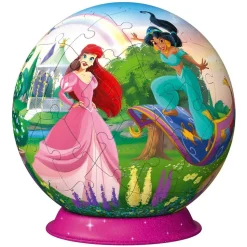 Puzzle 3D Ball 72 pièces : Le bal des princesses Disney - Ravensburger