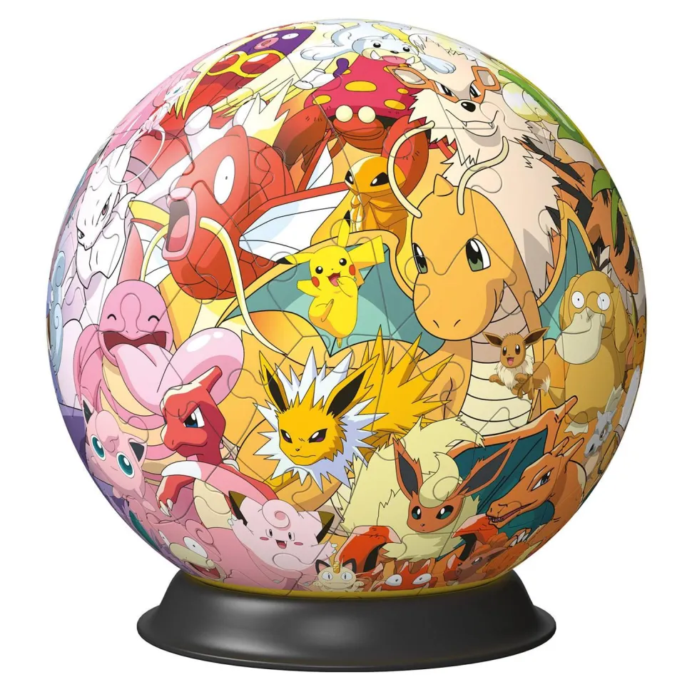 Puzzle 3D Ball 72 pièces : Pokémon - Ravensburger
