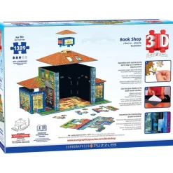 Puzzle 3D de 1400 pièces : Librairie - Eurographics