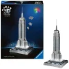 Puzzle 3D Iconics : Empire State Building illuminé - Ravensburger