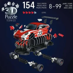 Puzzle 3D Iconics : Porsche 911 GT3 Cup Salzburg - Ravensburger