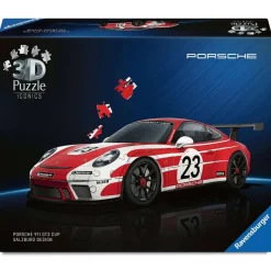 Puzzle 3D Iconics : Porsche 911 GT3 Cup Salzburg - Ravensburger