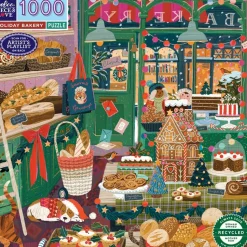 Puzzle de 1000 pièces : Boulangerie des fêtes - Eeboo