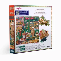 Puzzle de 1000 pièces : Boulangerie des fêtes - Eeboo