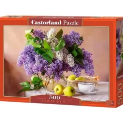Puzzle de 500 pièces : Nature morte aux lilas - Castorland