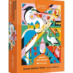Puzzle de 500 pièces : Unlimited Fit Technology Velvet : État-providence néerlandais - Trefl Prime