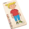Puzzle du corps humain "Fille" - Hape