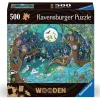 Puzzle en bois 500 pièces : Forêt fantastique - Ravensburger