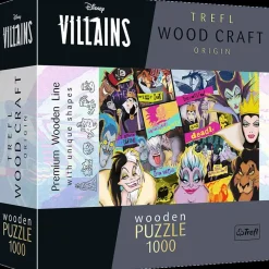 Puzzle en Bois Disney Vilains Reunion 1000 pcs - Trefl