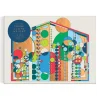 Puzzle forme 750 pièces : Frank Lloyd Wright, Midway Mural - Galison