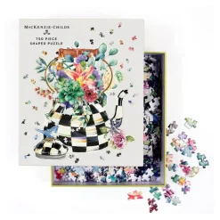Puzzle forme de 750 pièces : Théière, Mackenzie-Childs - Galison