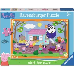 Puzzle Géant 24 pièces : Le club de Peppa Pig - Ravensburger